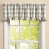 Park Designs Buffalo Check Ruffled Dove Valance 60" X 14" -Home Improvement Store GUEST 00c23878 2461 4247 bb9b 274b0a3c58f3