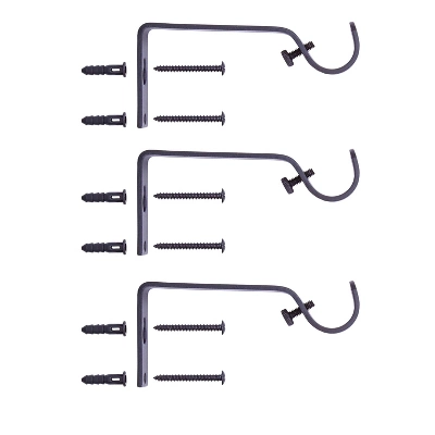 Kenney Kinsley 3/4" Standard Decorative Window Curtain Rod 3 Kenney Kinsley 3/4" Standard Decorative Window Curtain Rod