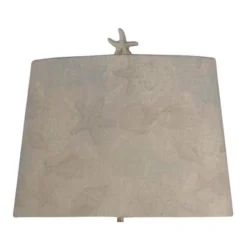 Sand Stone Table Lamp Silver - StyleCraft