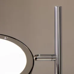 HOMCOM Ultra-Bright Floor Lamp With 180° Adjustable-Head LED Lighting For Bedroom, Living Room Office, & More, Tree Standing Lamp, 800 Lumens, Chrome -Home Improvement Store GUEST 06f5e6eb 998a 4c4f 9068 01fa12362d72