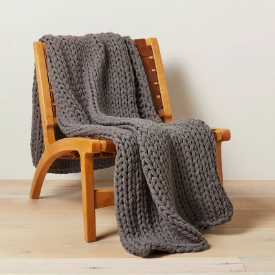 50"x70" Oversized Solid Bed Throw - Casaluna™ 5 50"x70" Oversized Solid Bed Throw - Casaluna™ - Image 3