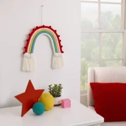 Little Love By NoJo Rainbow Tapestry Wall Art