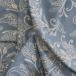 Ellis Curtain Lexington Leaf Pattern On Colored Ground Curtain Tiers Blue 8 Ellis Curtain Lexington Leaf Pattern On Colored Ground Curtain Tiers Blue -Home Improvement Store GUEST 0a881df2 530b 4af0 afb4 b36a4dd11bb2