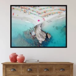 41" X 31" Oyster Rock By Rachel Dowd Framed Wall Art Print Black - Amanti Art -Home Improvement Store GUEST 0c35754c f219 404d b474 2fb5aebca91d