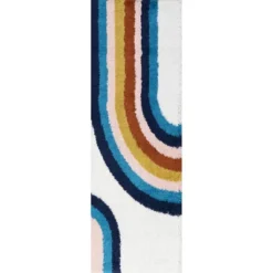 NuLOOM Ela Half Rainbow Shag Area Rug -Home Improvement Store GUEST 0e9bbac0 cbee 4846 bbcf e941baabfffc