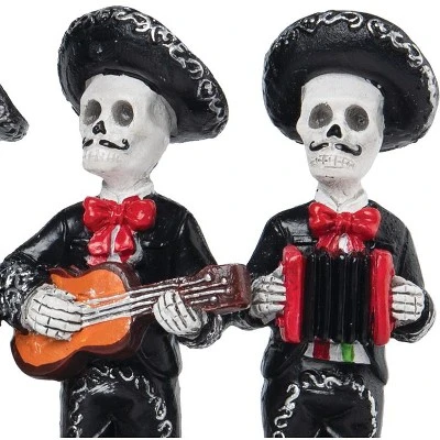 Gallerie II Skeleton Mariachi Band Halloween Figure Decor 5 Gallerie II Skeleton Mariachi Band Halloween Figure Decor - Image 3