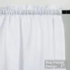 Trinity Waffle Weave Textured Solid Curtains For Bathroom Kitchen Cafe -Home Improvement Store GUEST 114547b6 4050 4823 a1e2 202f057340ec