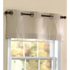 40"W X 15"L Thermalogic Energy Efficient Insulated Solid Grommet-Top Valance -Home Improvement Store GUEST 153002d7 4b44 46e1 ab51 7237a29492b5
