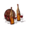 Traditional Metal Food & Drink Wall Decor Copper - Olivia & May