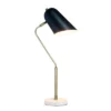 Asymmetrical Marble And Metal Desk Lamp With Sloped Shade Antique Brass - Lalia Home -Home Improvement Store GUEST 172ab82a 2ad5 41ea b3e3 ff294ddfa1d7