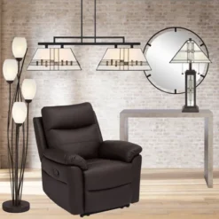 Franklin Iron Works Modern Floor Lamp 4-Light Tree 73" Tall Ginger Black Tulip White Cased Glass Shades For Living Room Bedroom Uplight -Home Improvement Store GUEST 179c1fd0 e373 4732 8002 c4a6bcc88aa5