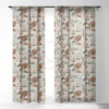The Whiskey Ginger Cute Playful Animal Pattern I Single Panel Sheer Window Curtain - Society6 -Home Improvement Store GUEST 17d9af13 6cb9 4589 9f93 b905cb5d5f72