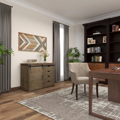 Wood Geometric Handmade Southwestern Wall Decor Gray - Olivia & May 10 Wood Geometric Handmade Southwestern Wall Decor Gray - Olivia & May - Image 8