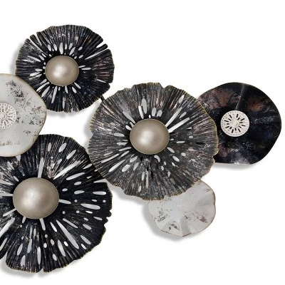 Metal Lilies Wall Art - StyleCraft 3 Metal Lilies Wall Art - StyleCraft