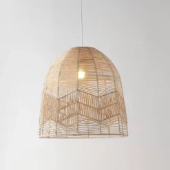 17.5" 1-Light Sofia Farmhouse Coastal Rattan LED Pendant Brown - JONATHAN Y -Home Improvement Store GUEST 1a7a0c13 8c1c 4446 b805 b9b384eb6fd3