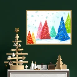 24" X 18" Magic Christmas Trees I By PI Studio Framed Canvas Wall Art - Amanti Art 10 24" X 18" Magic Christmas Trees I By PI Studio Framed Canvas Wall Art - Amanti Art -Home Improvement Store GUEST 1b8727b6 9985 49e4 b3d5 ee5201b62eb7