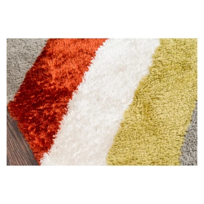 Novogratz Retro Classic 70's Multi 2'3"x7'6" Runner 4 Novogratz Retro Classic 70's Multi 2'3"x7'6" Runner - Image 2