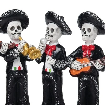 Gallerie II Skeleton Mariachi Band Halloween Figure Decor 3 Gallerie II Skeleton Mariachi Band Halloween Figure Decor