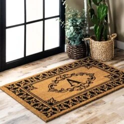 NuLOOM Monogrammed Doormat
