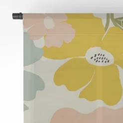 Gale Switzer Happiness Blooms Single Panel Sheer Window Curtain - Deny Designs -Home Improvement Store GUEST 1eb7bf3a fe92 4629 bc11 894233806fb6