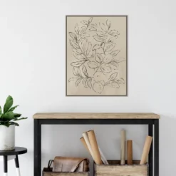 22" X 30" Outlined Leaves I By Asia Jensen Framed Canvas Wall Art Gray Wash - Amanti Art 12 22" X 30" Outlined Leaves I By Asia Jensen Framed Canvas Wall Art Gray Wash - Amanti Art -Home Improvement Store GUEST 204d9399 1ada 4c71 b282 e81b72ac41eb