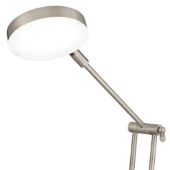 360 Lighting Xenos Modern Desk Lamp 20" High Satin Nickel With USB Charging Port LED Adjustable Arm White Head For Bedroom Living Room Bedside Reading -Home Improvement Store GUEST 2130026e d555 4a98 9654 435fa5b07858