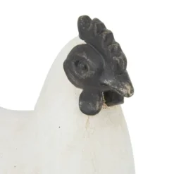 Magnesium Oxide French Country Polystone Chicken Garden Sculpture White - Olivia & May -Home Improvement Store GUEST 22d3b01b 00ce 48f3 80ca bbf387163581