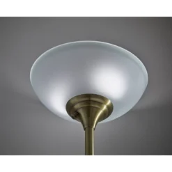 71" Bergen Collection Torchiere Black - Adesso -Home Improvement Store GUEST 234144f2 79bc 4e5b 8578 0d72cfd55c77