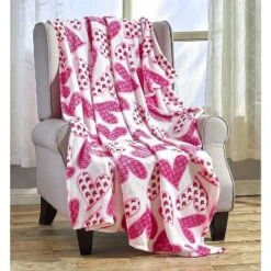 Valentine's Day Love & Hearts Collection Ultra Plush & Comfy Throw Blanket (50" X 60") -Home Improvement Store GUEST 2582a7a8 1260 4386 9287 90a1eb98cccd