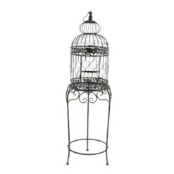 47" Iron Vintage Birdcage Black - Olivia & May 26 47" Iron Vintage Birdcage Black - Olivia & May -Home Improvement Store GUEST 2788cdf5 fcbb 42ef 9650 7c1159e17fde