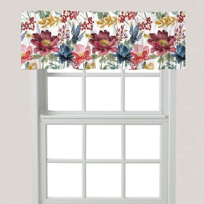 Laural Home Watercolor Fall Window Valance 3 Laural Home Watercolor Fall Window Valance