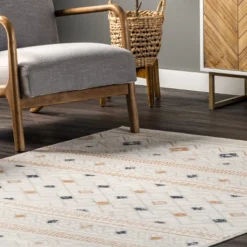 NuLOOM Sevanna Distressed Global Trellis Area Rug -Home Improvement Store GUEST 2d86b62d f1e0 4b3d bab5 f2844b48867f