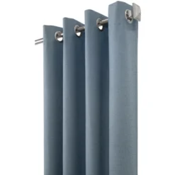 Thermaplus Ventura Blackout Grommet Curtain Panel Pair Frame Your Windows With Subtle Slub Textured Motif Blue -Home Improvement Store GUEST 2da35464 9798 47d4 b6f0 f1e547916832