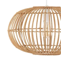17.5" 1-Light Leo Farmhouse Coastal Rattan LED Pendant Brown - JONATHAN Y 22 17.5" 1-Light Leo Farmhouse Coastal Rattan LED Pendant Brown - JONATHAN Y -Home Improvement Store GUEST 2e8610c2 da4b 40e8 aa1c d8f6259b51f0