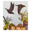 Set Of 3 Metallic Flying Bird Sculptures Wall Decor - Olivia & May 2 Set Of 3 Metallic Flying Bird Sculptures Wall Decor - Olivia & May -Home Improvement Store GUEST 33076207 d136 4480 bdbc e4bd80ee4635