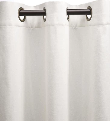 Homespun Grommet-Top Curtain Valance, 40"W X 14"L 8 Homespun Grommet-Top Curtain Valance, 40"W X 14"L - Image 6