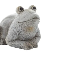 10" X 14" Magnesium Oxide Country Polystone Frog Garden Sculpture Gray - Olivia & May -Home Improvement Store GUEST 334b7ce0 c875 42a6 b05e 5420889f8daa