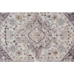 Armant Traditional Medallion, Purple/Gray/Ivory, 2' X 3' Accent Rug 17 Armant Traditional Medallion, Purple/Gray/Ivory, 2' X 3' Accent Rug -Home Improvement Store GUEST 33698aa2 8985 4304 9467 8752347c661c