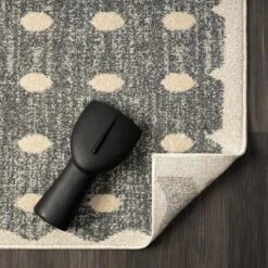 Luxe Weavers Modern Geometric Dots Area Rug -Home Improvement Store GUEST 33afdcee fe38 44a0 92e8 eed4e51ecf96