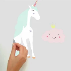 Unicorn Magic Peel And Stick Giant Wall Decal - RoomMates -Home Improvement Store GUEST 34b01b6f d30a 4d36 b255 b0016ec18265