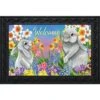 Spring Friends Bunnies Doormat Easter Welcome Floral 30" X 18" Briarwood Lane -Home Improvement Store GUEST 34ee0eed 769b 4b36 96e0 94d9bc99453a