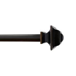 Lumi Home Furnishings Square Curtain Rod - Oil Rubbed Bronze -Home Improvement Store GUEST 36264fcf 976f 444c bc90 c2084ef2d695