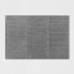 2'6"x3'8" Washable Uneven Blocks Accent Rug - Threshold™ -Home Improvement Store GUEST 37089e3a 8e45 4aa8 92f8 0e902ee0d0ef