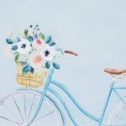 Canvas Bike Framed Wall Art With Tan Frame Multi Colored - Olivia & May -Home Improvement Store GUEST 37d270ce b9a0 41f2 987c 279e6f10a09b