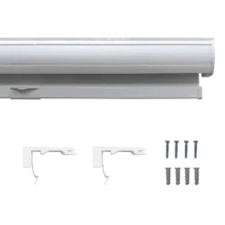 1pc Light Filtering Cordless Zebra Window Shade With Fabric Roller Valance White - Lumi Home Furnishings 15 1pc Light Filtering Cordless Zebra Window Shade With Fabric Roller Valance White - Lumi Home Furnishings -Home Improvement Store GUEST 38a847c2 69f5 4bf0 affa 5bff0a33acf6