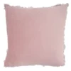 Saro Lifestyle Rose Wedding Cake Throw Pillow With Down Filling, Rose, 17" X 17"