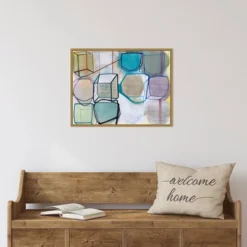 24" X 18" Paper Abstract 3 By Taitz Duffy Framed Canvas Wall Art - Amanti Art -Home Improvement Store GUEST 3a9661d9 1055 45bc a241 dab013f059ac