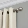 Cordelia 1" Window Drapery Single Curtain Rod With Globe Ball Finial - Elrene Home Fashions -Home Improvement Store GUEST 3b4ded8c cc26 4388 bad1 7a346d69e760