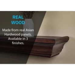 Mantels Direct Colton Floating Wood Fireplace Mantel Shelf -Home Improvement Store GUEST 3bcc56d8 1a85 458d a545 f1a6bd981115