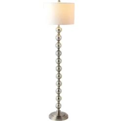 Cace Floor Lamp - Nickel/Ivory - Safavieh -Home Improvement Store GUEST 3d843da9 782a 4aa2 921d 2d9b4f997ebf
